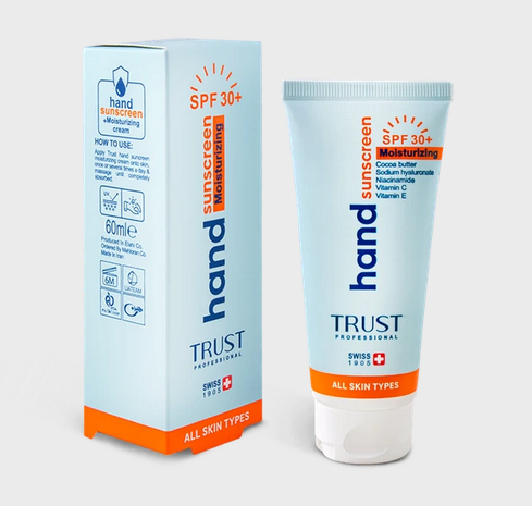 کرم تخصصی دست ضدآفتاب و آبرسان +SPF30 بی‌رنگ