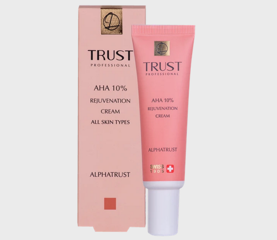 کرم لایه‌بردار آلفاتراست حاوی 10% AHA با حجم